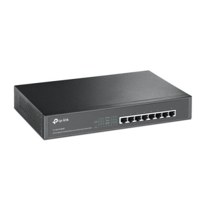 TP LINK TL SG1008MP No administrado Gigabit Ethernet 10 100 1000 Energia sobre Ethernet PoE Negro