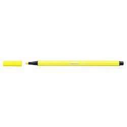 642-ROTULADOR PUNTA FIBRA MEDIA 1MM. PEN 68 AMARILLO NEON STABILO 68/024
