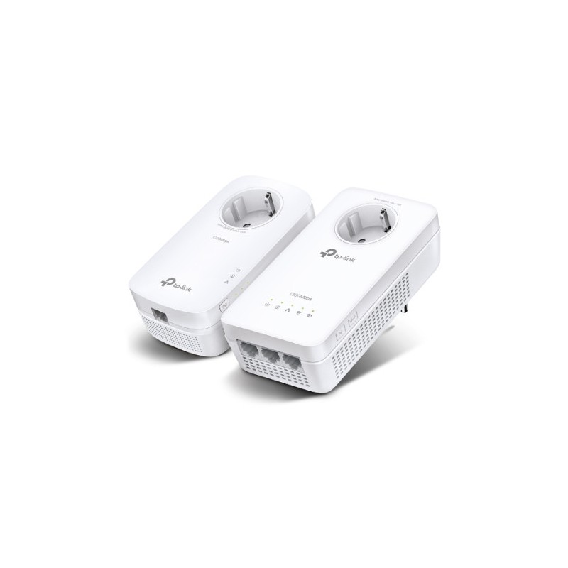 6553-TP-LINK KIT EXTENSOR WIFI AC POWERLINE AV1300 CON TOMA DE CORRIENTE ADICIONAL. 6553-TP-LINK KIT EXTENSOR WIFI AC POWERLINE AV1300 CON TOMA DE CORRIENTE ADICIONAL.