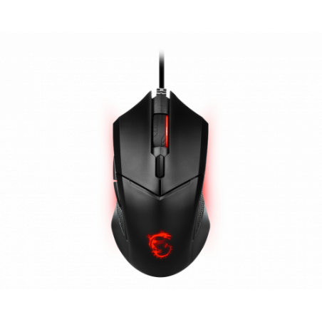 6558-MSI Clutch GM08 raton Ambidextro USB tipo A Optico 4200 DPI