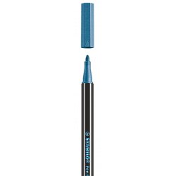659-ROTULADOR ACUARELABLE METAL PUNTA MEDIA 1,4MM. PEN 68 AZUL STABILO 68/841