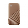 6672-SANDISK MY PASSPORT TM SSD 1TB GOLD, 1050MB/S READ, 1000MB/S WRITE, PC & MAC COMPATIABLE