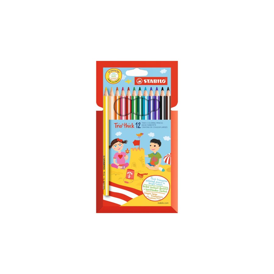 668-STABILO Trio thick laapiz de color Multicolor 12 pieza(s) 668-STABILO Trio thick laapiz de color Multicolor 12 pieza(s)