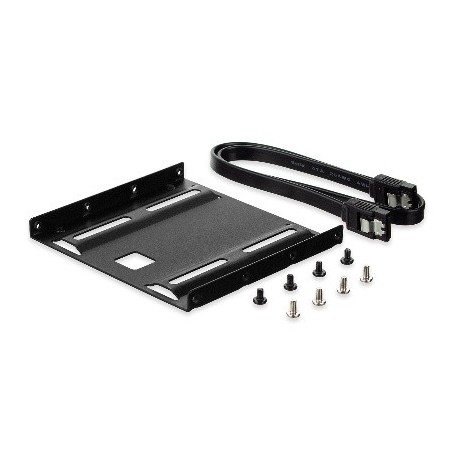 6690-Ewent EW7007 panel bahia disco duro 8,89 cm (3.5") Negro