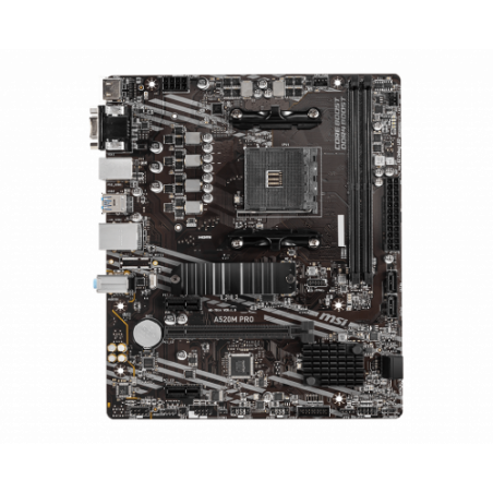 6696-MSI A520M PRO placa base AMD A520 Zocalo AM4 micro ATX