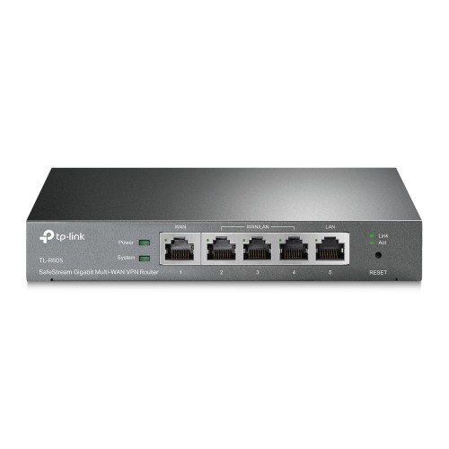 6817-TP-LINK Gigabit Multi-WAN VPN router 10 Gigabit Ethernet, 100 Gigabit Ethernet Negro