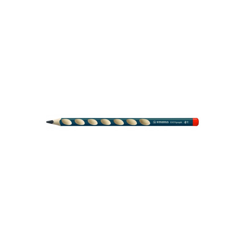 683-LAPIZ ERGONOMICO EASYGRAPH PARA DIESTROS HB 3,15MM. PETROLEO STABILO 322/HB