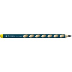 686-LAPIZ ERGONOMICO EASYGRAPH PARA ZURDOS HB 3,15MM. PETROLEO STABILO 321/HB-6