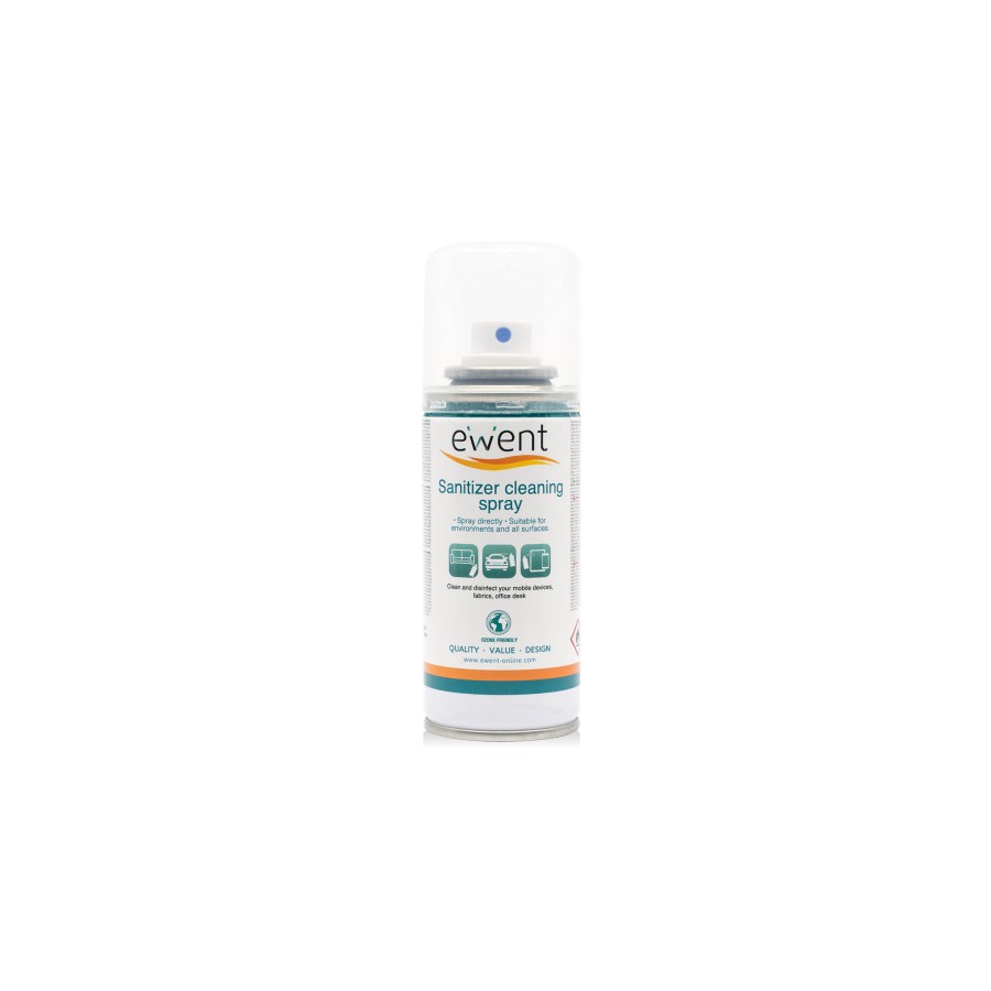 6871-EWENT SPRAY DESINFECTANTE PARA MOVILES, MASCARILLAS, SUPERFICIES, ETC. 400ml 6871-EWENT SPRAY DESINFECTANTE PARA MOVILES, MASCARILLAS, SUPERFICIES, ETC. 400ml