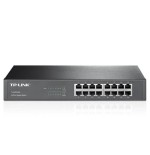69-SWITCH CON BASE DE MONTAJE TP-LINK DE ESCRITORIO DE 16 PUERTOS GIGABIT