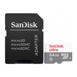 6965-SanDisk 64GB Ultra microSDXC memoria flash Clase 10