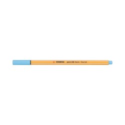699-ROTULADOR PUNTA FINA POINT 88 0.4MM AZUL NEON STABILO 88/031