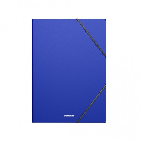 7040-CARPETA CON GOMAS ELASTICAS MATT CLASSIC, A4, AZUL ERICH KRAUSE 53322