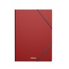 7042-CARPETA CON GOMAS ELASTICAS MATT CLASSIC, A4, ROJO ERICH KRAUSE 53324