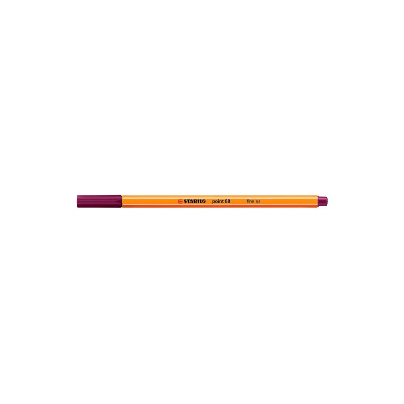 710-ROTULADOR PUNTA FINA POINT 88 0.4MM PURPURA STABILO 88/19 710-ROTULADOR PUNTA FINA POINT 88 0.4MM PURPURA STABILO 88/19