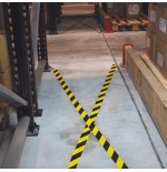 7106-CINTA ADHESIVA SUELO AMARILLO-NEGRO, 33 METROS X 5 CM TARIFOLD 197747