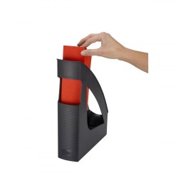 7121-Jalema Re-Solution clasificador de escritorio Negro Poliestireno (PS)