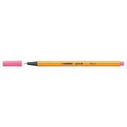 715-ROTULADOR PUNTA FINA POINT 88 0.4MM ROSA CLARO STABILO 88/29
