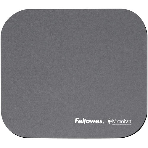 7168-ALFOMBRILLA RATON GRIS CON PROTECCION MICROBAN FELLOWES 5934005