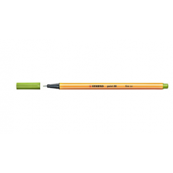 720-ROTULADOR PUNTA FINA POINT 88 0.4MM VERDE MANZANA STABILO 88/33