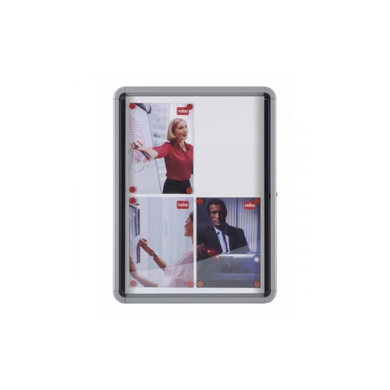 7224-VITRINA NOBO DE INTERIOR FONDO METAL 6 X A4 HOJAS NOBO 1902558