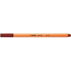 724-ROTULADOR PUNTA FINA POINT 88 0.4MM SANGUINA STABILO 88/38