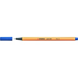726-ROTULADOR PUNTA FINA POINT 88 0.4MM AZUL STABILO 88/41