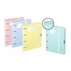 7260-CARPEBLOCK CARTON SOFT A4 4/35 100H C/GOMA VERDE MENTA CARCHIVO 12207417