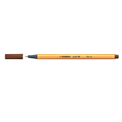731-ROTULADOR PUNTA FINA POINT 88 0.4MM MARRON STABILO 88/45