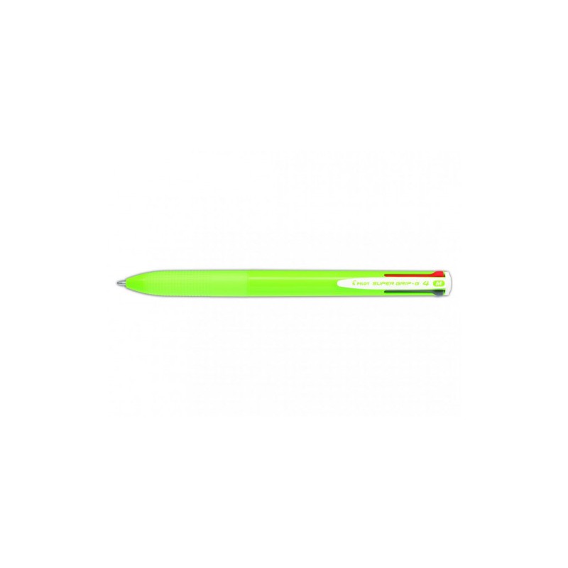 7316-BOLIGRAFO SUPERGRIP G - 4 COLORES - CUERPO COLOR- VERDE LIMA PILOT BPKGG-35M-LG 7316-BOLIGRAFO SUPERGRIP G - 4 COLORES - CUERPO COLOR- VERDE LIMA PILOT BPKGG-35M-LG
