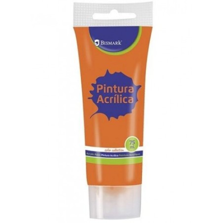 7335-BOTE PINTURA ACRILICA 75 ML NARANJA BISMARK 328522