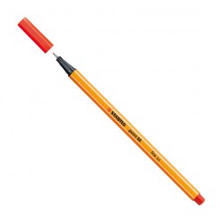 734-ROTULADOR PUNTA FINA POINT 88 0.4MM CARMIN STABILO 88/48