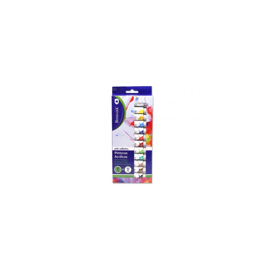 7358-Bismark 327025 pintura acrilica 12 ml Multi Tubo 7358-Bismark 327025 pintura acrilica 12 ml Multi Tubo