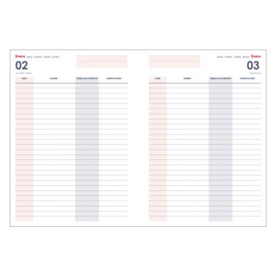 AGENDA PLANNING PERPETUO DiA PaGINA 21 X 29 CM AZUL DOHE 12132