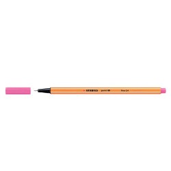 744-ROTULADOR PUNTA FINA POINT 88 0.4MM ROSA STABILO 88/56