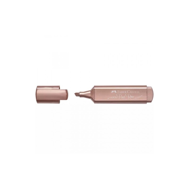 7523-MARCADOR TEXTLINER "METALICO". COLOR: ORO ROSA. FABER CASTELL 154626
