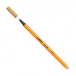 755-ROTULADOR PUNTA FINA POINT 88 0.4MM OCRE CLARO STABILO 88/88
