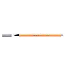 757-ROTULADOR PUNTA FINA POINT 88 0.4MM GRIS CLARO STABILO 88/94