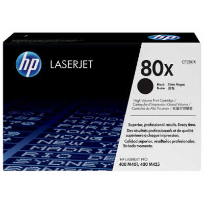 HP 80X TONER HP80X NEGRO CF280X