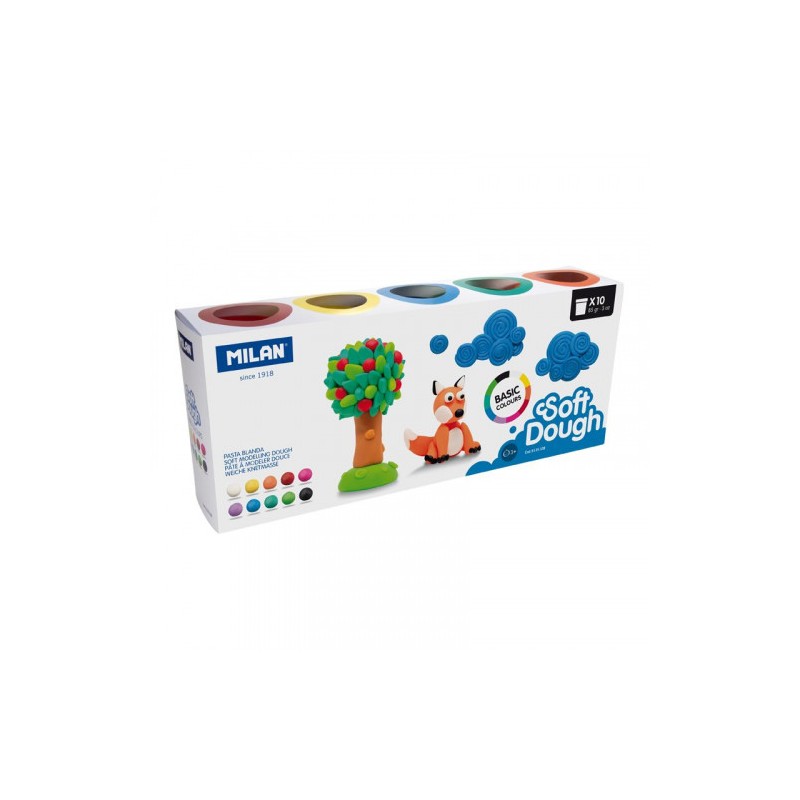 7723-Milan 913510B compuesto para ceramica y modelaje Pasta para modelar 850 g Multicolor 10 pieza(s) 7723-Milan 913510B compuesto para ceramica y modelaje Pasta para modelar 850 g Multicolor 10 pieza(s)