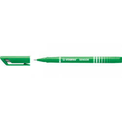 774-ROTULADOR SENSOR PUNTA FINA 0,3MM. VERDE STABILO 189/36