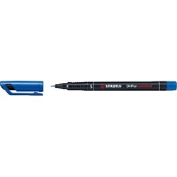 783-MARCADOR PERMANENTE PUNTA SUPERFINA OHPEN UNIVERSAL 0,4MM. AZUL STABILO 841/41