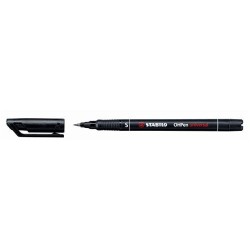 784-MARCADOR PERMANENTE PUNTA SUPERFINA OHPEN UNIVERSAL 0,4MM. NEGRO STABILO 841/46