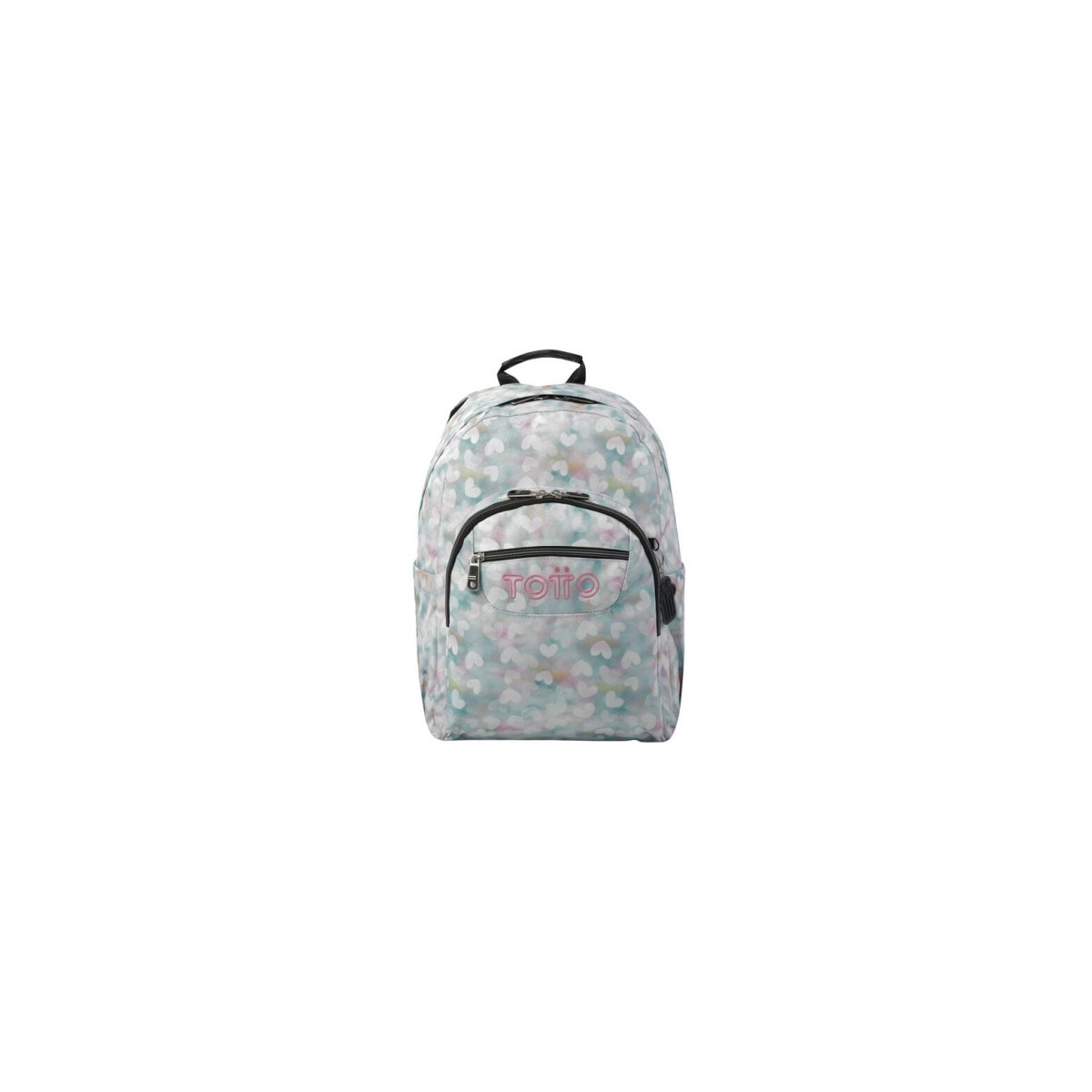 MOCHILA ESCOLAR CORAZONES PASTEL TOTTO MA04ECO001 23110 4HX