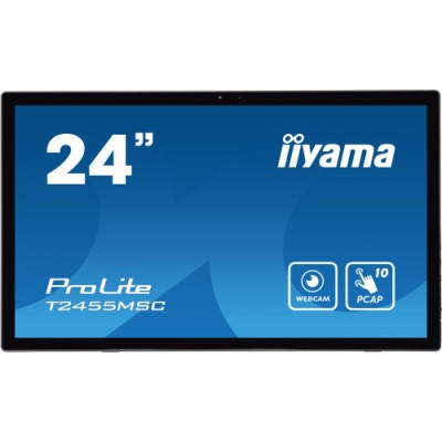 iiyama T2455MSC B1 pantalla de senalizacion Pantalla plana para senalizacion digital 61 cm 24 LED 400 cd m Full HD Negro Pantal