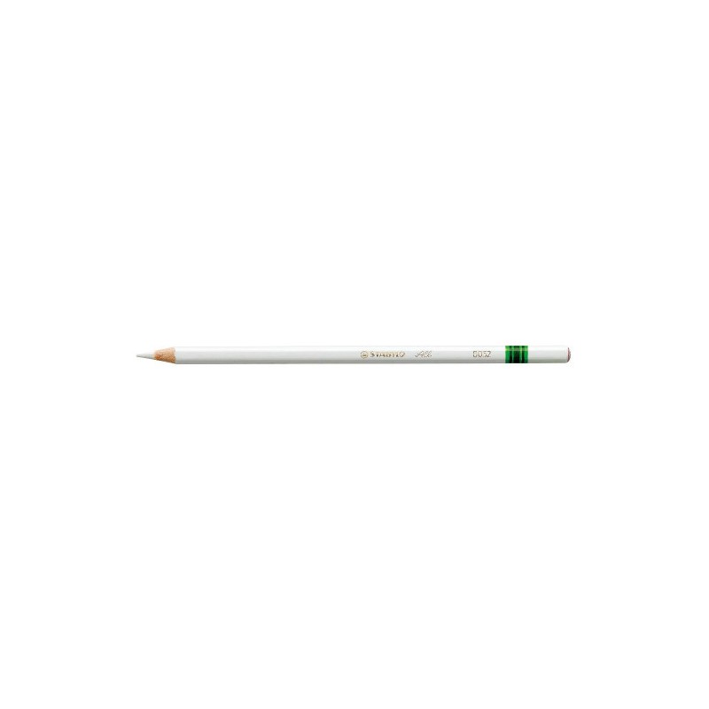 810-LAPIZ MODELO ALL ACUARELABLE PUNTA 3,3MM. COLOR BLANCO STABILO 8052
