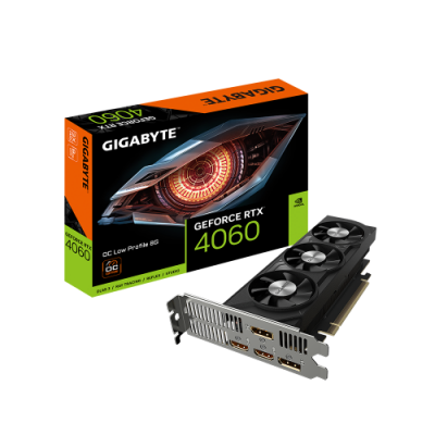 Gigabyte GeForce RTX 4060 OC Low Profile 8G NVIDIA GeForce RTX 4060 8 GB GDDR6