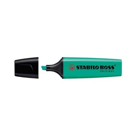 816-MARCADOR FLUORESCENTE BOSS ORIGINAL TRAZO 2/5MM. TURQUESA STABILO 70/51