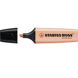 829-MARCADOR.FLUORESCENTE BOSS TRAZO 2/5MM. MELOCOTON PASTEL STABILO 70/126