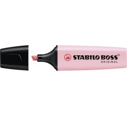 831-MARCADOR.FLUORESCENTE BOSS TRAZO 2/5MM. ROSA PASTEL STABILO 70/129